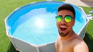 WE BOUGHT A SWIMMING POOL !!!