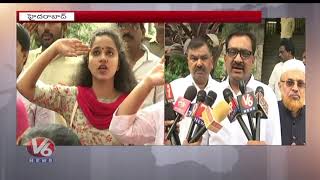 TSPSC Chairman Ghanta Chakrapani Over Group 2 Interview And Recruitment | V6 Telugu News