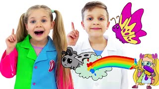 Diana Dan Roma Kisah Keajaiban Warna - Kartun Untuk Anak-Anak