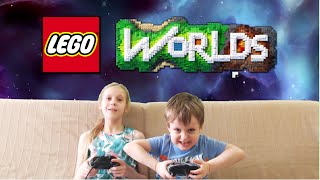 играем с Анечкой в Lego  World - блог Ильи