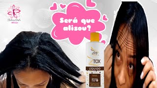 Lançamento  Zap| Apliquei o Ztox Líquido Em Casa e Alisou a Minha raiz