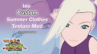 ★ Ino Summer Clothes Texture Mod • Naruto Shippuden UNS Revolution • Doctor Snakes