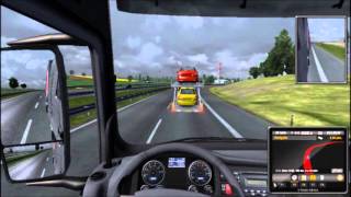 Euro truck simulator 2 Groningen NL to Amsterdam NL