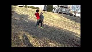The fighting kids
