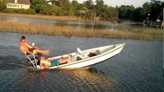 redneck water wheelie gone wrong