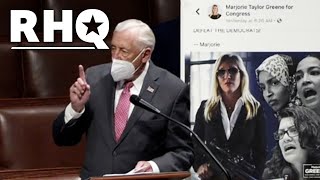 Steny Hoyer Defends Justice Dems While Trashing Marjorie Taylor Greene