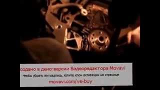 замена заднего сальника коленвалла vw caddy
