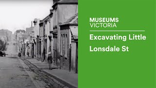 Excavating Little Lonsdale St
