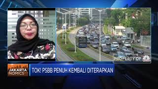 Hadapi PSBB Penuh DKI, Pemerintah Harus Siapkan Stimulus Daya Beli