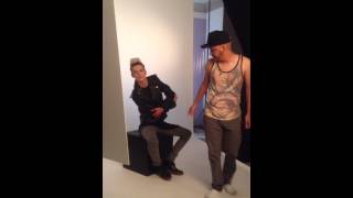 Behind the scenes Aaron Brenner