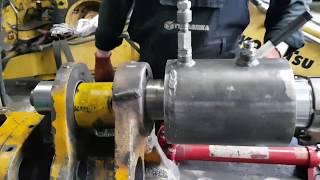запресовка втулок ремонт JCB