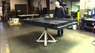 Model BT15 Foam Encasement Build Up Table