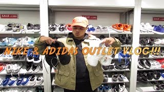 NIKE & ADIDAS OUTLET SHOPPING!! VLOG/ PICK UPS