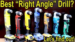 Best Drill (Right Angle)? Milwaukee, DeWalt, Makita, Ryobi One+ HP, Kobalt, Ridgid, Metabo, Costway