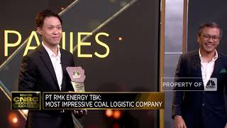 RMK Energy Raih “Most Impressive Coal Logistic Company”