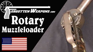 Unique Rotating Single-Shot Percussion Rifle