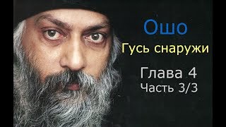 Ошо - Гусь снаружи. Глава 4, часть 3/3,  аудиокнига психология мыслитель Вильгельм Райх свобода бунт