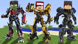 VIRAMOS TRANSFORMERS!!! - MINECRAFT