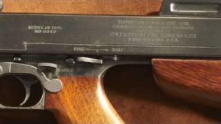 NFM Treasure Gun - Mint Thompson Submachine Gun