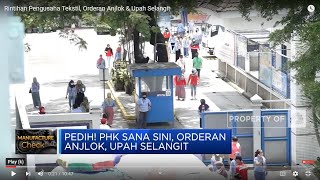Rintihan Pengusaha Tekstil, Orderan Anjlok & Upah Selangit