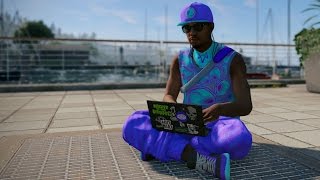 Watch Dogs 2 - Psychedelic Outfit | Free Roam Gameplay (PC HD) [1080p60FPS]