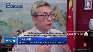 Tegang Lagi, AS Tutup Konsul Jenderal China di Houston