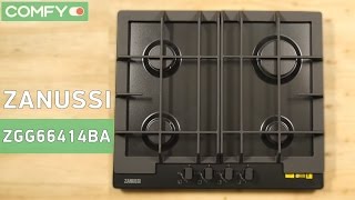 Zanussi ZGG66414BA - газовая варочная поверхность итальянского производства - Видео демонстрация