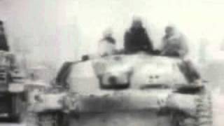 ww2 german Stug tank footage