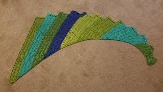 Dragon Wing Shawl Crochet Tutorial