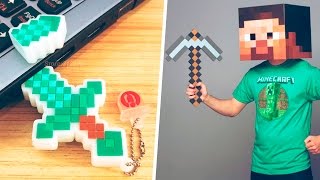 29 ВЕЩЕЙ из MINECRAFT | МАЙНКРАФТ в РЕАЛЬНОЙ ЖИЗНИ