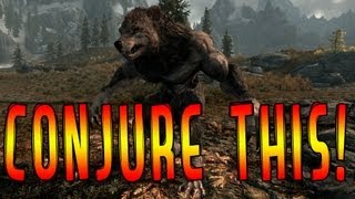 How to Conjure a Werebear! Skyrim Dragonborn DLC