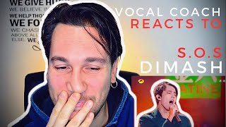 VOCAL COACH reacts to DIMASH - S.O.S Slavic Bazaar ~ Димаш Құдайберген - SOS "Славян Базары