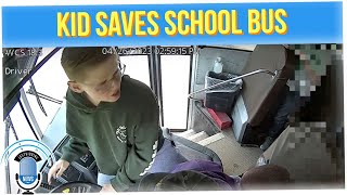 Student Saved His School Bus After the Driver Passed Out