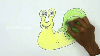 How to Draw a Sweet Snail