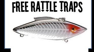 RAT-L-TRAP UNBOXING!!! (FREE BAITS)