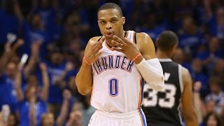 Russell Westbrook Pull Up Jumper in Transition