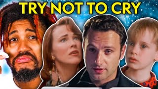 Guys Try Not To Cry - Saddest Christmas Movies (Home Alone, Love Actually, Stepmom)