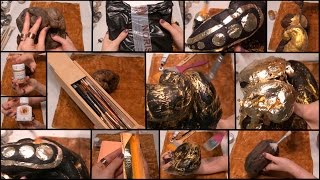 АСМР/ASMR. ШЕПОТ со звуками рта. ТРИГГЕРЫ: дерево, кисточки, упаковки, постукивания. WISPER.TRIGGERS.