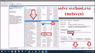 How to solve svchost.exe (netsvcs) Internet and CPU problem