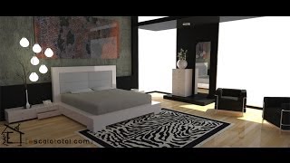 Sencillo Render Interior usando Sketchup y Vray  PARTE1 Texturas