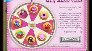 Candy Crush Saga Daily Booster Wheel