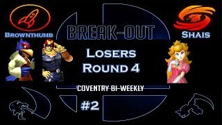 CBO#2 Brownthumb (Falcon/Falco) Vs Shais (Peach) LR4