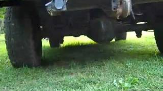 The Difference between a non-limited slip rear end and a posi trac rear end