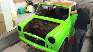 Mini Classic Vollverklebung | Mini Classic Car Wrap