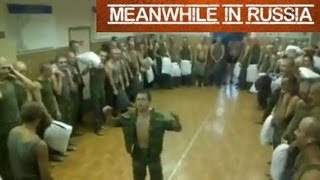 Pillow Fight in Russian Army