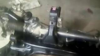 Установка рулевой рейки 4A-FE Toyota Avensis