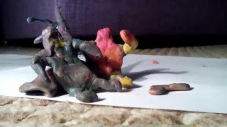 пластилиновый мультик (войнушка)
