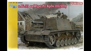 In-box Review: Dragon 6713 s.IG.33 auf Fgst. Pz.Kpfw.III (Sfl.)