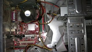 Пройдёмся по помойкам # СОБИРАЕМ КОМПЬЮТЕР С ПОМОЙКИ INTEL CELERON 2.5 Ghz!!!