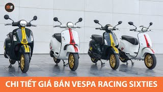 Chi tiết giá bán 2 phiên bản Vespa Racing Sixties vừa ra mắt tại Việt Nam |Yêu Xe|
